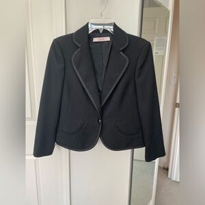 RED Valentino Blazer | Black | US Size 6 IT Size 42